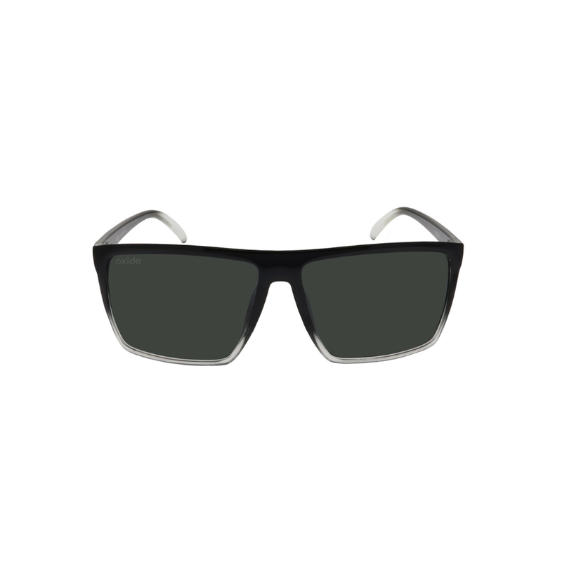 Load image into Gallery viewer, OXIDE EYEWEAR ORION BLACK/CLEAR GREY