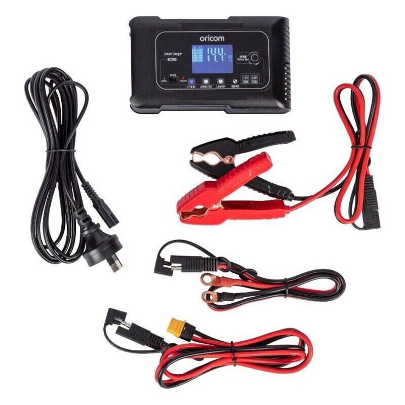 Load image into Gallery viewer, ORICOM BC200 20AMP BATTERY CHARGER AND MAINTAINER