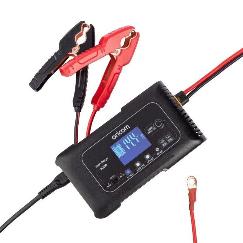 Load image into Gallery viewer, ORICOM BC200 20AMP BATTERY CHARGER AND MAINTAINER