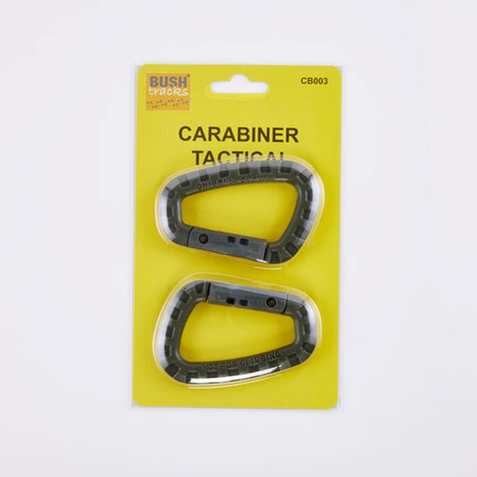 BUSH TRACKS CARABINER TACTICAL TWIN PACK