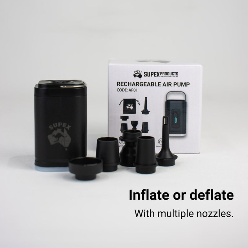 Load image into Gallery viewer, SUPEX RECHARGEABLE AIR PUMP