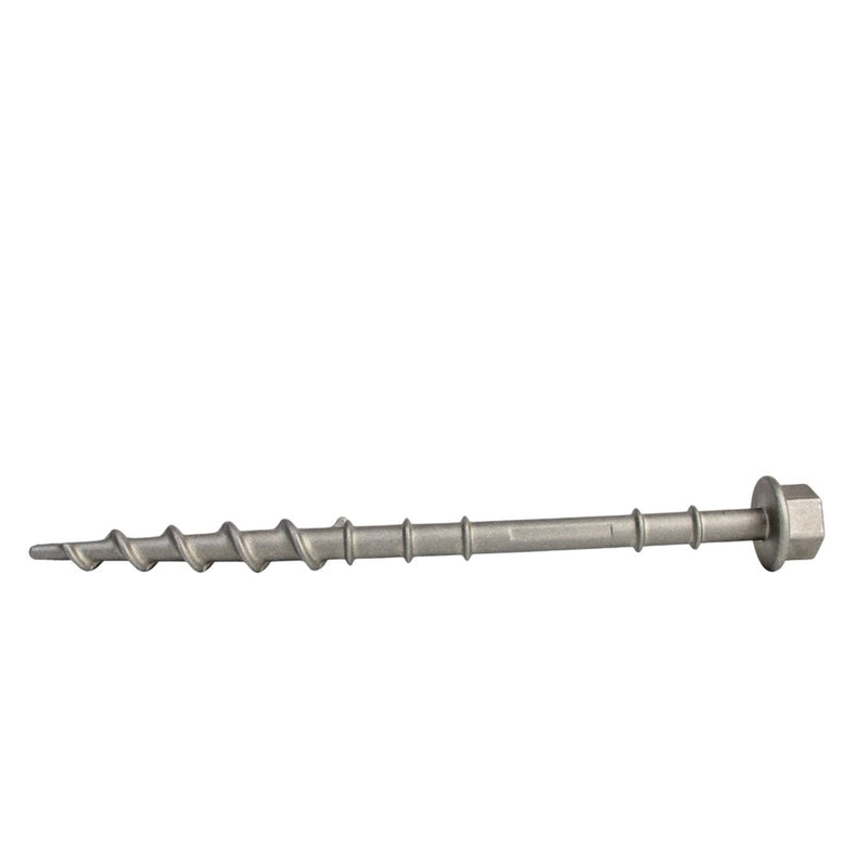 Load image into Gallery viewer, SUPEX MEDIUM ALLOY SCREW IN PEGS 4 PACK WITH GUY ROPE CLIP