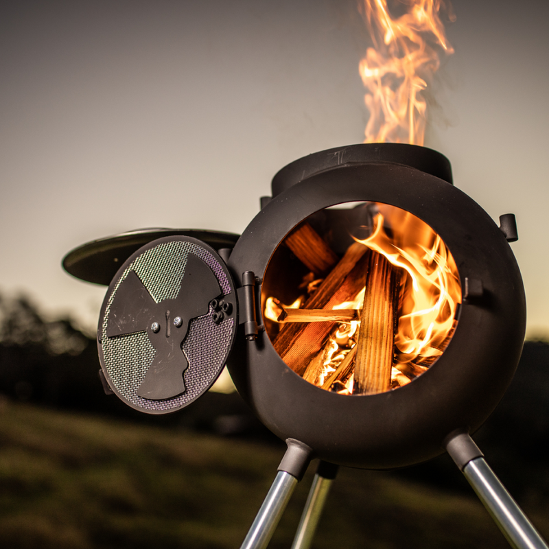 Load image into Gallery viewer, OZPIG SERIES 2 PORTABLE WOOD FIRE STOVE