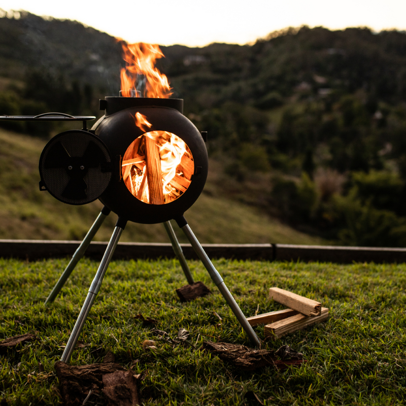 Load image into Gallery viewer, OZPIG SERIES 2 PORTABLE WOOD FIRE STOVE
