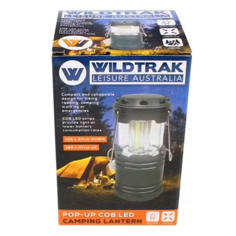 Load image into Gallery viewer, WILDTRAK LANTERN LED POP UP BATTRIES INCLUDED