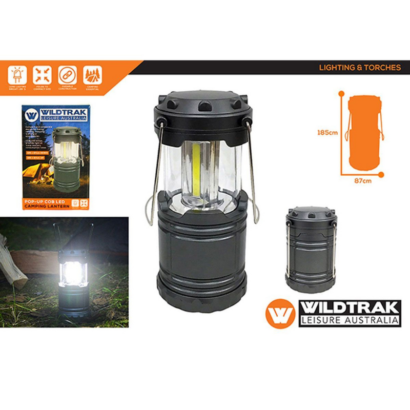 Load image into Gallery viewer, WILDTRAK LANTERN LED POP UP BATTRIES INCLUDED