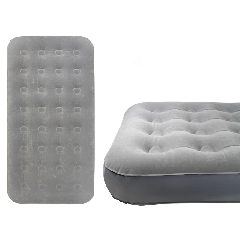 Load image into Gallery viewer, WILDTRAK TWIN COIL BEAM FLOCKED AIRBED KING SINGLE