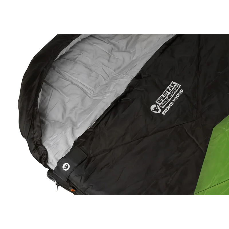 Load image into Gallery viewer, WILDTRAK BREMER JUNIOR HOODED SLEEPING BAG 170 x 65CM 0 TO -5C