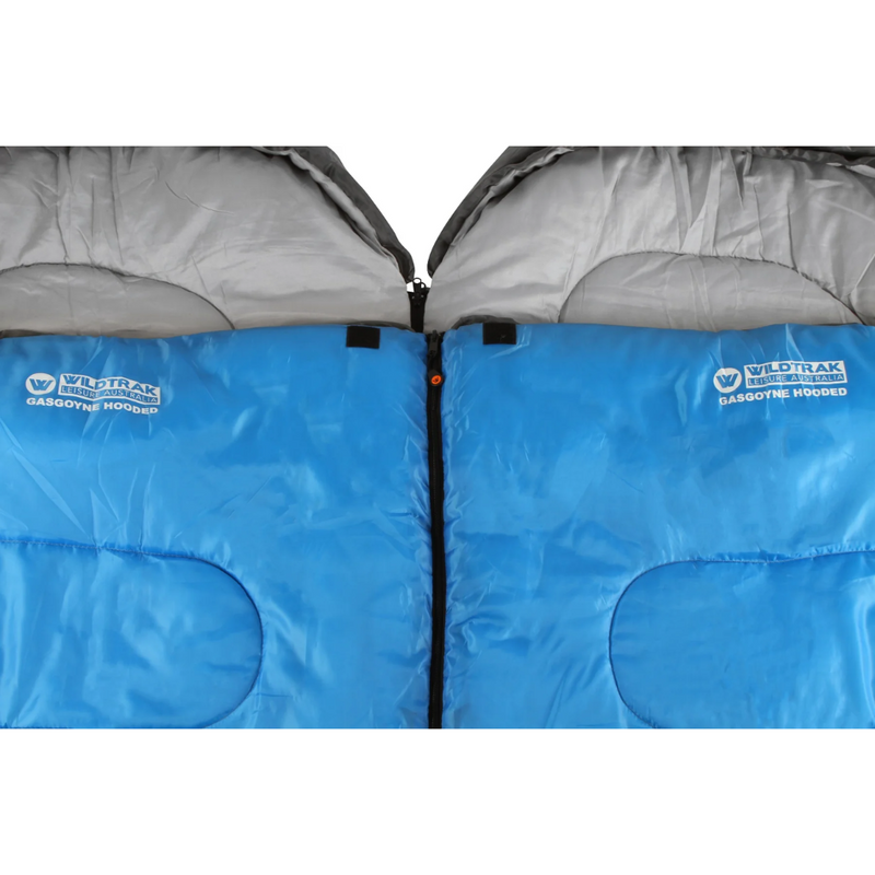 Load image into Gallery viewer, WILDTRAK GASCOYNE HOODED TWIN SLEEPING BAG 5 TO 10C