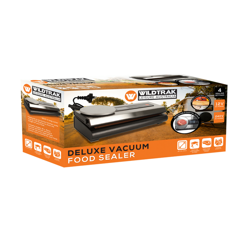 Load image into Gallery viewer, WILDTRAK DELUXE VACUUM SEALER WITH SCALE 12/240V