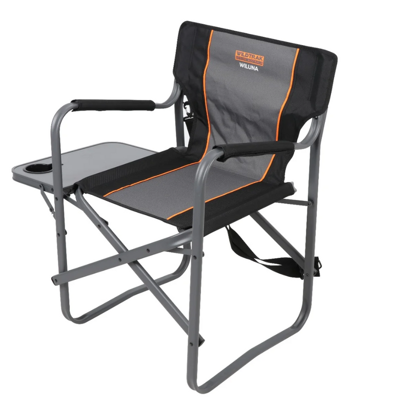 Load image into Gallery viewer, WILDTRAK WILUNA DIRECTOR CHAIR WITH SIDE TABLE 82 X 48 X 43CM
