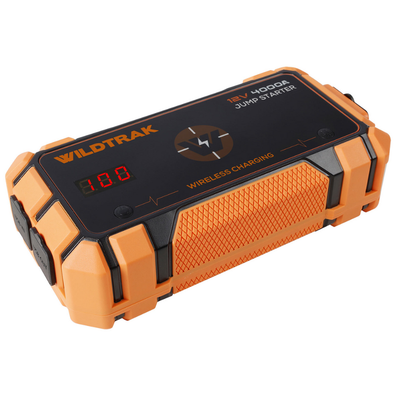 Load image into Gallery viewer, WILDTRAK JUMPSTARTER S4000A 28AH HP LITHIUM MULTI FUNCTION IN HARD CASE