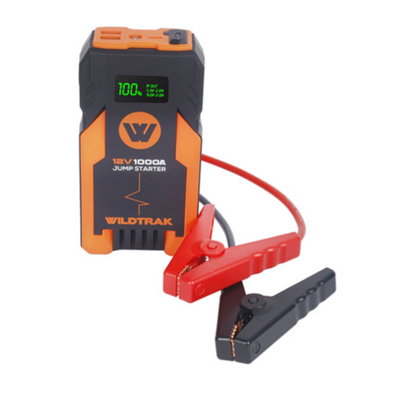 Load image into Gallery viewer, WILDTRAK JUMPSTARTER S1000A 12AH HEAVY DUTY CASE TORCH