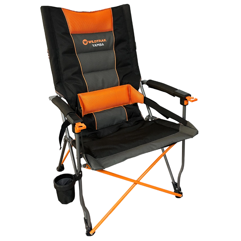 Load image into Gallery viewer, WILDTRAK YAMBA SOLID ARM LUMBAR CHAIR