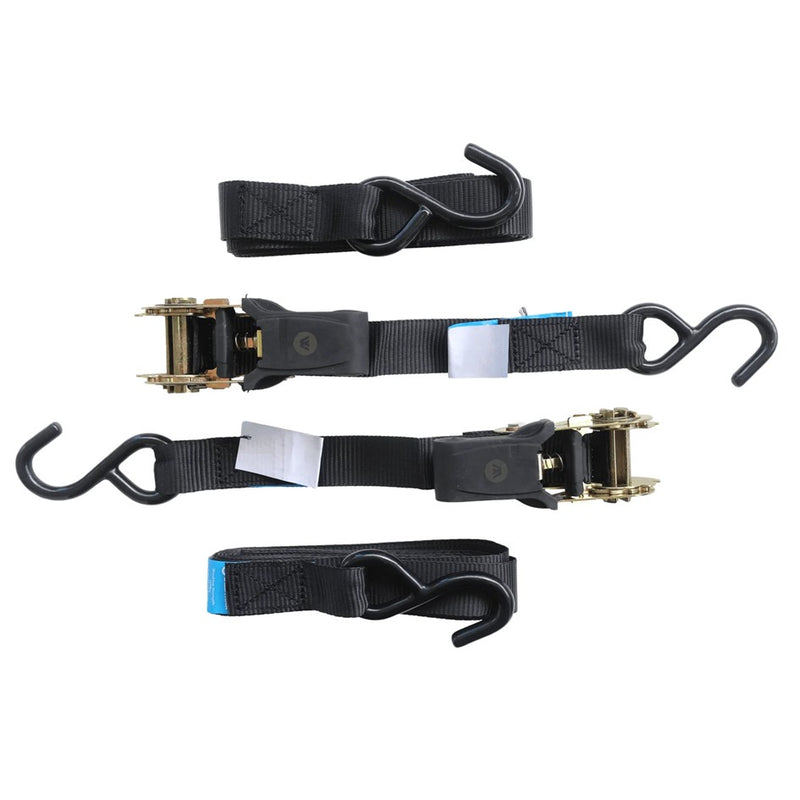 Load image into Gallery viewer, WILDTRAK RATCHET TIE DOWN STRAP 2PCE 500X2.5CM
