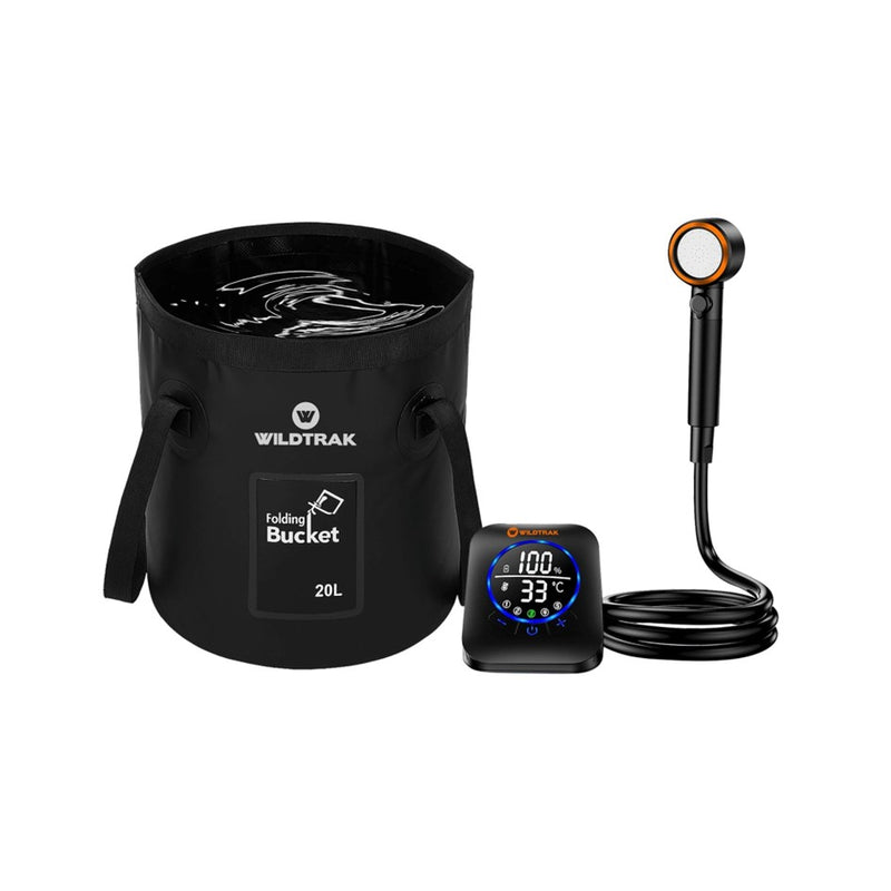 Load image into Gallery viewer, WILDTRAK PORTABLE RECHARGEABLE CAMP SHOWER
