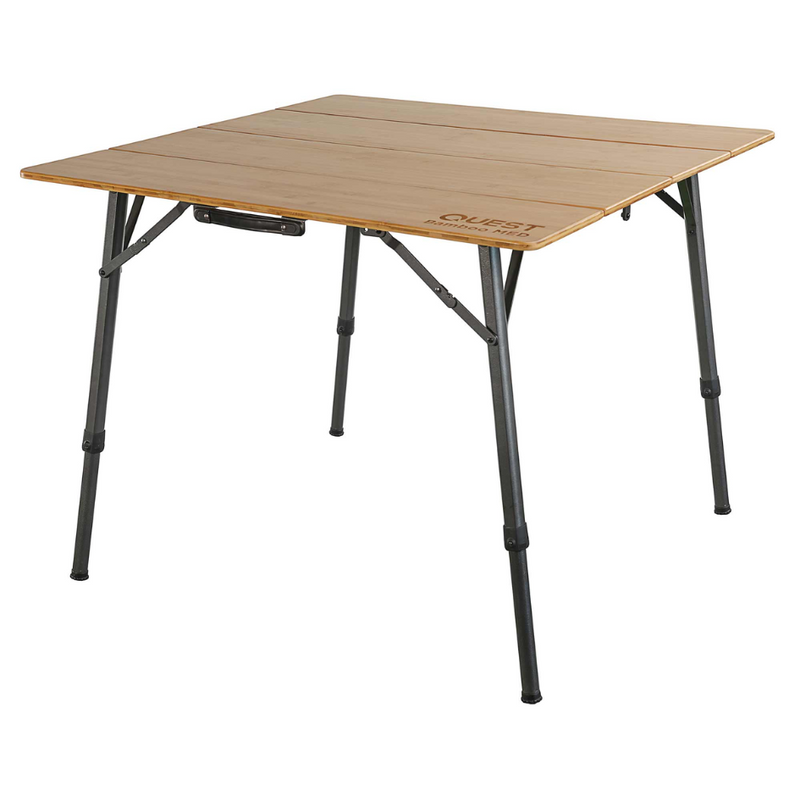 Load image into Gallery viewer, QUEST BAMBOO SQUARE TABLE MEDIUM