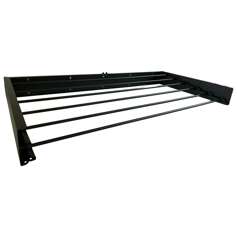 Load image into Gallery viewer, ON THE ROAD WALL MOUNTED CLOTHES AIRER 100CM BLACK