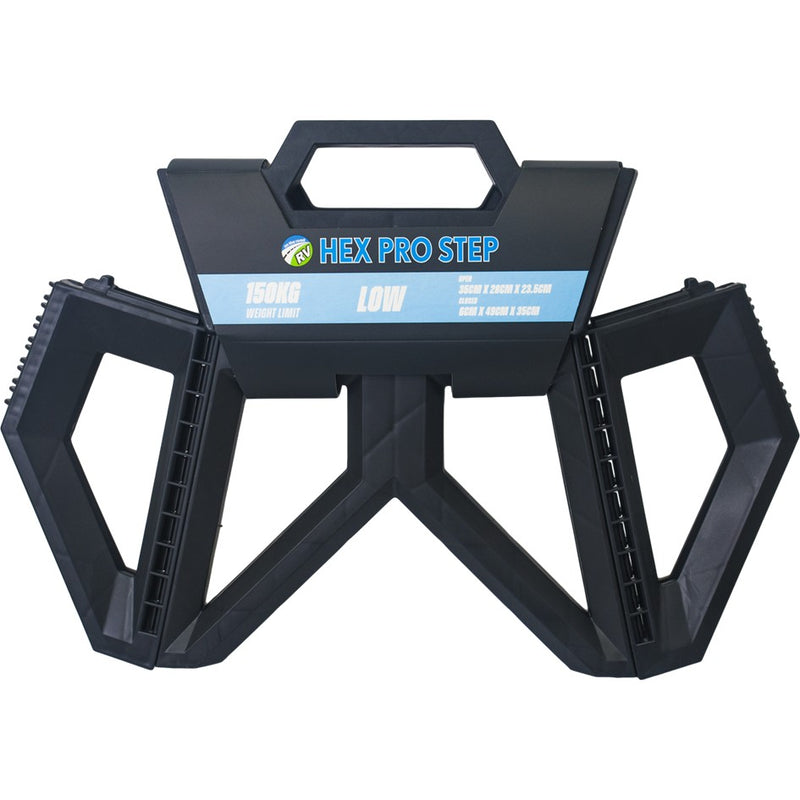 Load image into Gallery viewer, ON THE ROAD HEX GRIP PRO STEP SMALL BLACK