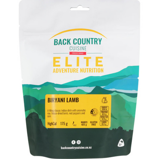 BACK COUNTRY ELITE BIRYANI LAMB REGULAR