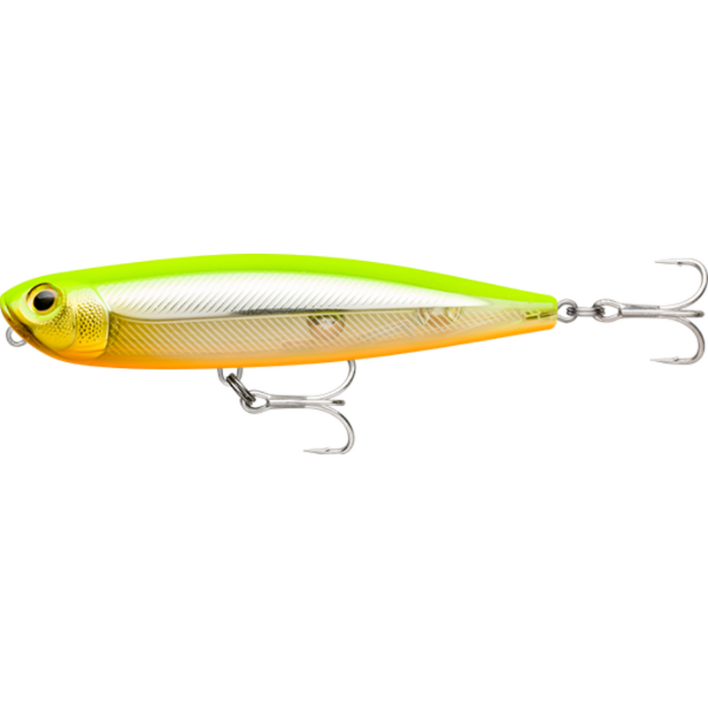 Load image into Gallery viewer, RAPALA PRECISION XTREME PENCIL SALTWATER 107MM [CLR:FLAKE HOT CHARTREUSE]
