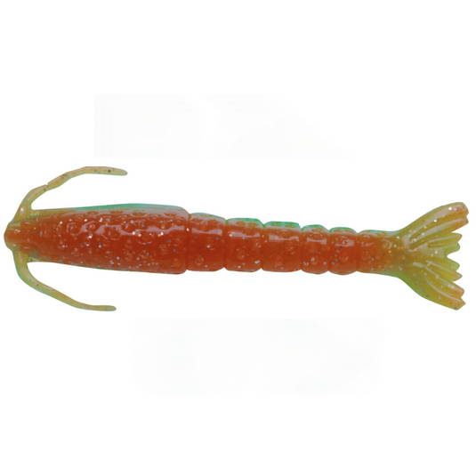 BERKLEY GULP! SHRIMP [SZ:4 INCH CLR:NUCLEAR CHICKEN]