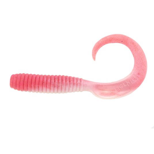 BERKLEY GULP! GRUB [SZ:6 INCH CLR:PINK SHINE]