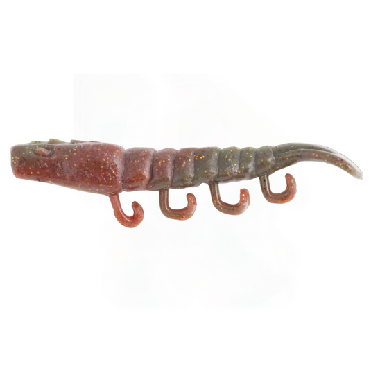 BERKLEY GULP! TURBO SHRIMP [SZ:4 INCH CLR:CAMO]