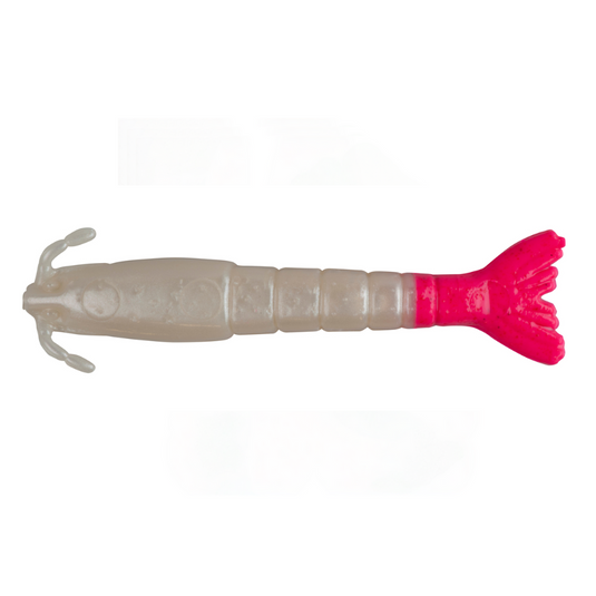 BERKLEY GULP! SHRIMP [SZ:3 INCH CLR:PEARL WHITE PINK]