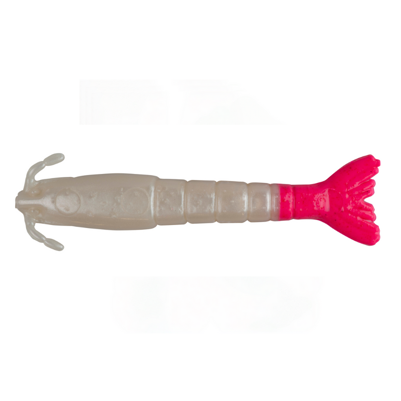 Load image into Gallery viewer, BERKLEY GULP! SHRIMP [SZ:3 INCH CLR:PEARL WHITE PINK]
