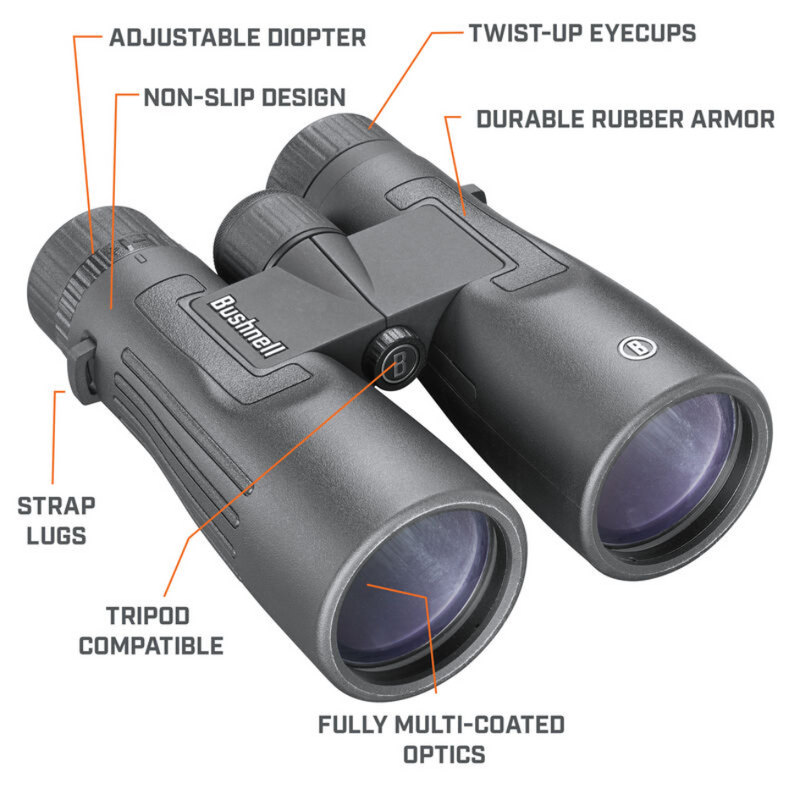 Load image into Gallery viewer, BUSHNELL 12X50 LEGEND ROOF BINOCULAR BLACK
