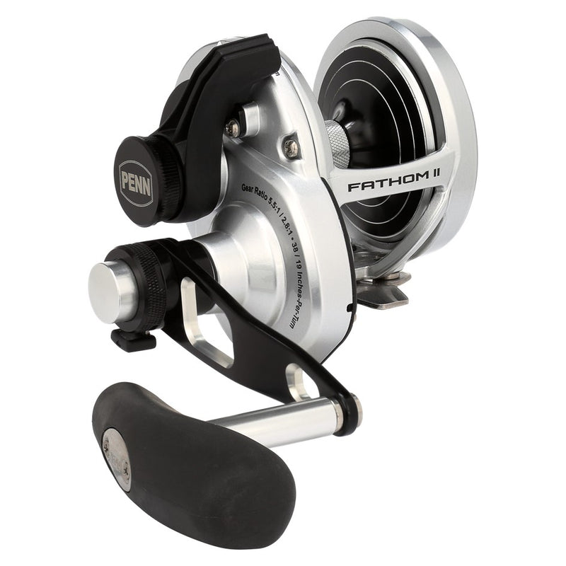 Load image into Gallery viewer, PENN FATHOM II OVERHEAD LEVER DRAG REEL [SZ:30LD 2SPD]
