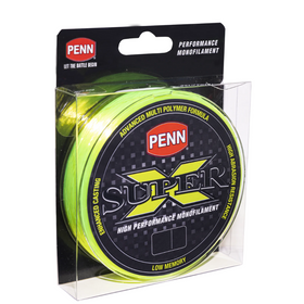 PENN SUPER X MONO 300M HI-VIS GREEN [WEIGHT:15LB]