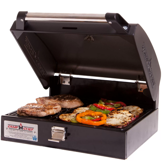 CAMP CHEF DELUXE BBQ GRILL BOX 14
