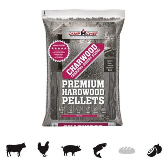 CAMP CHEF CHARWOOD CHARCOAL CHERRY PELLET BLEND 9KG