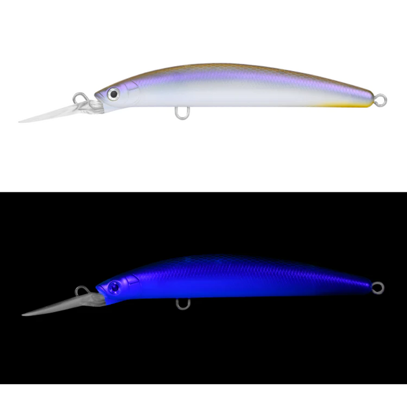 Load image into Gallery viewer, DAIWA DOUBLE CLUTCH IZM [SZ:115SP CLR:GHOST WAKASAGI]
