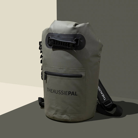 AUSSIE PAL INSULATED COOLER BACKPACK 15L [CLR:GREEN]