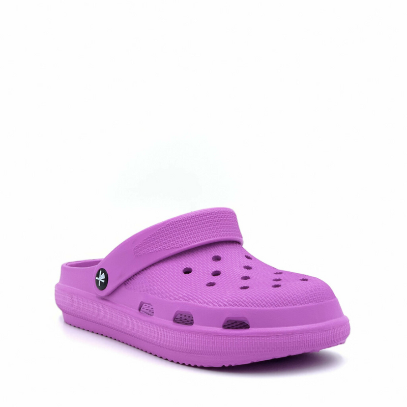 Load image into Gallery viewer, CLOGEES WOMENS SOFTY FASHION CLOG PURPLE [SZ:6]
