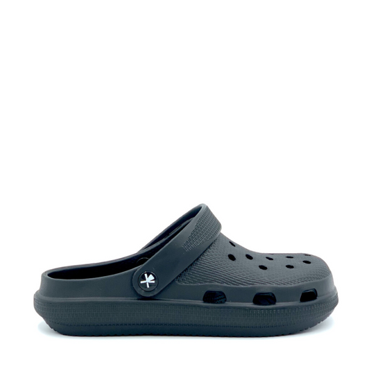 CLOGEES WOMENS SOFTY FASHION CLOG BLACK [SZ:7]