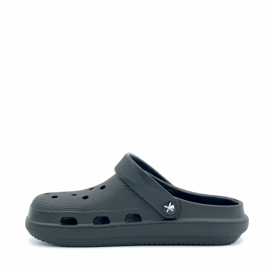 CLOGEES WOMENS SOFTY FASHION CLOG BLACK [SZ:7]
