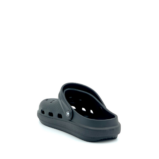 CLOGEES WOMENS SOFTY FASHION CLOG BLACK [SZ:7]