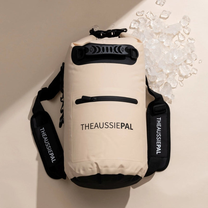 Load image into Gallery viewer, AUSSIE PAL INSULATED COOLER BACKPACK 15L [CLR:SAND]
