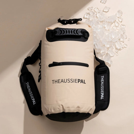 AUSSIE PAL INSULATED COOLER BACKPACK 15L [CLR:SAND]