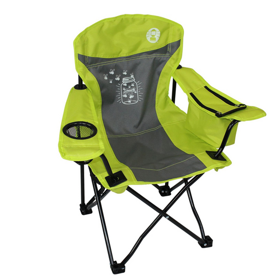 COLEMAN CHAIR QUAD KIDS FYREFLY GREEN