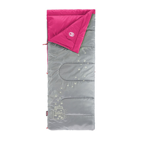 COLEMAN SLEEPING BAG KIDS FYREFLY PINK