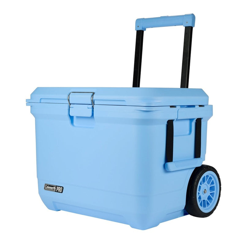 Load image into Gallery viewer, COLEMAN COOLER PRO 52L WHEELED HARD COOLER BLUE SKY

