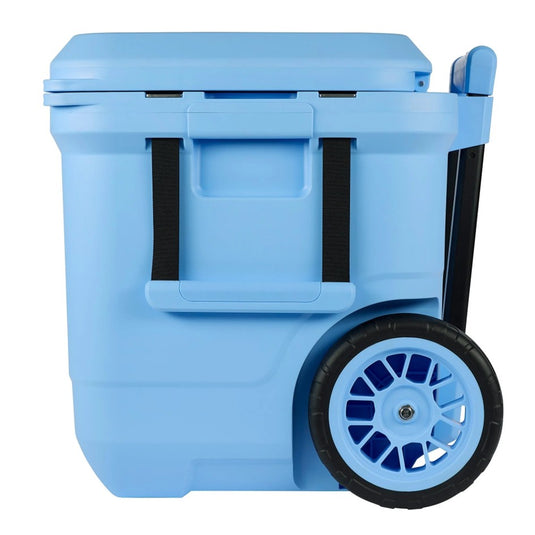 COLEMAN COOLER PRO 52L WHEELED HARD COOLER BLUE SKY
