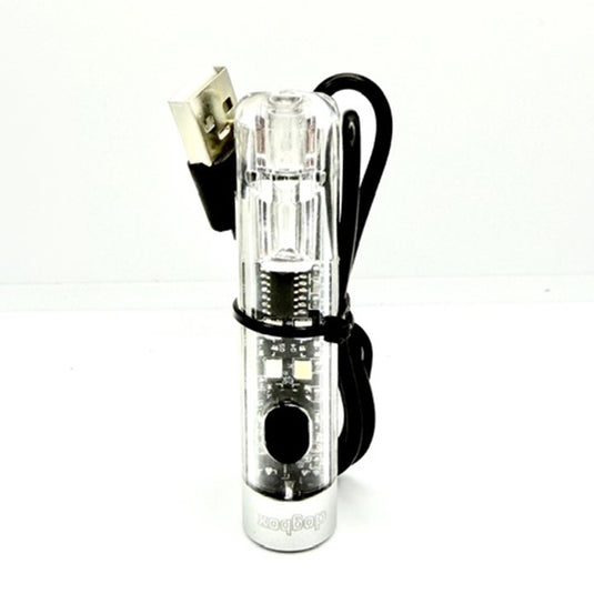 DOGBOX LED TORCH WITH SIDE LIGHTS, WHISTLE AND KEY CHAIN RECHARGEABLE