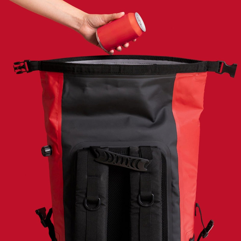 Load image into Gallery viewer, AUSSIE PAL INSULATED COOLER BACKPACK 35L [CLR:RED]
