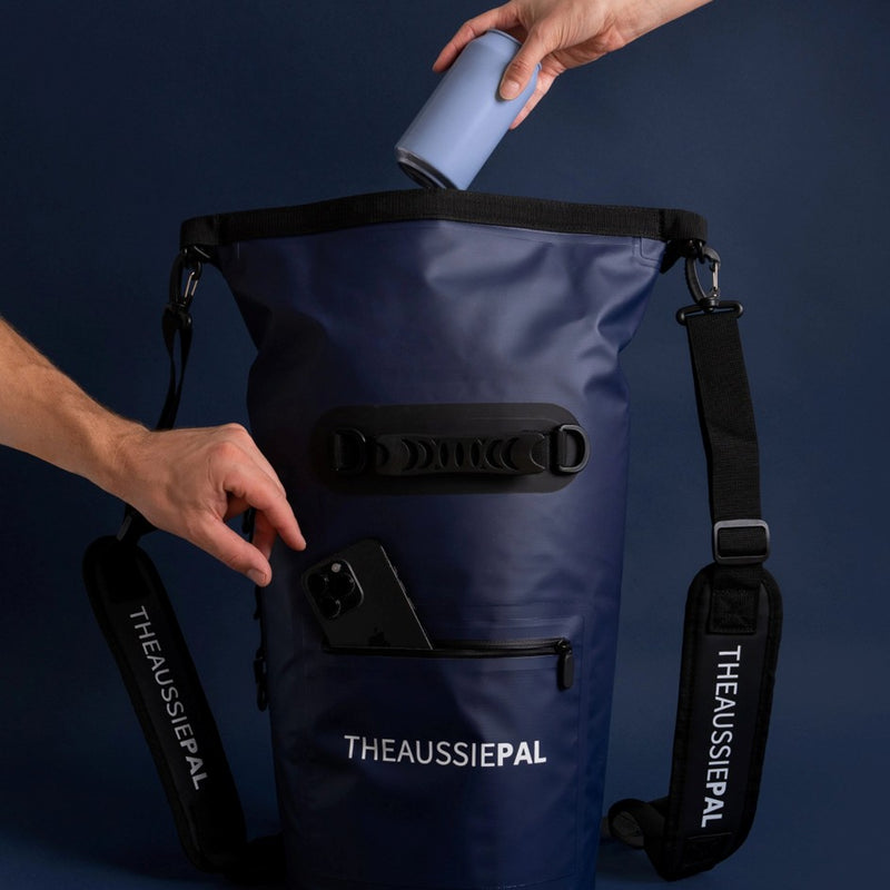 Load image into Gallery viewer, AUSSIE PAL INSULATED COOLER BACKPACK 15L [CLR:NAVY]
